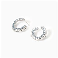 Orecchini Mabina Donna Futurista in Argento Zircone 563774 - 563774